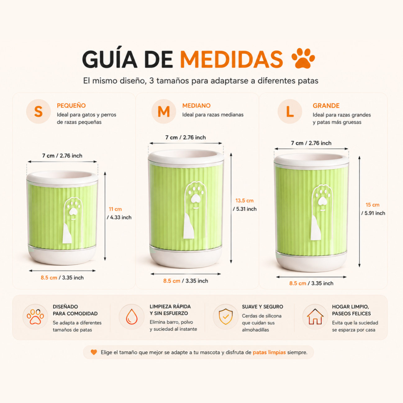 Limpiapatas Premium