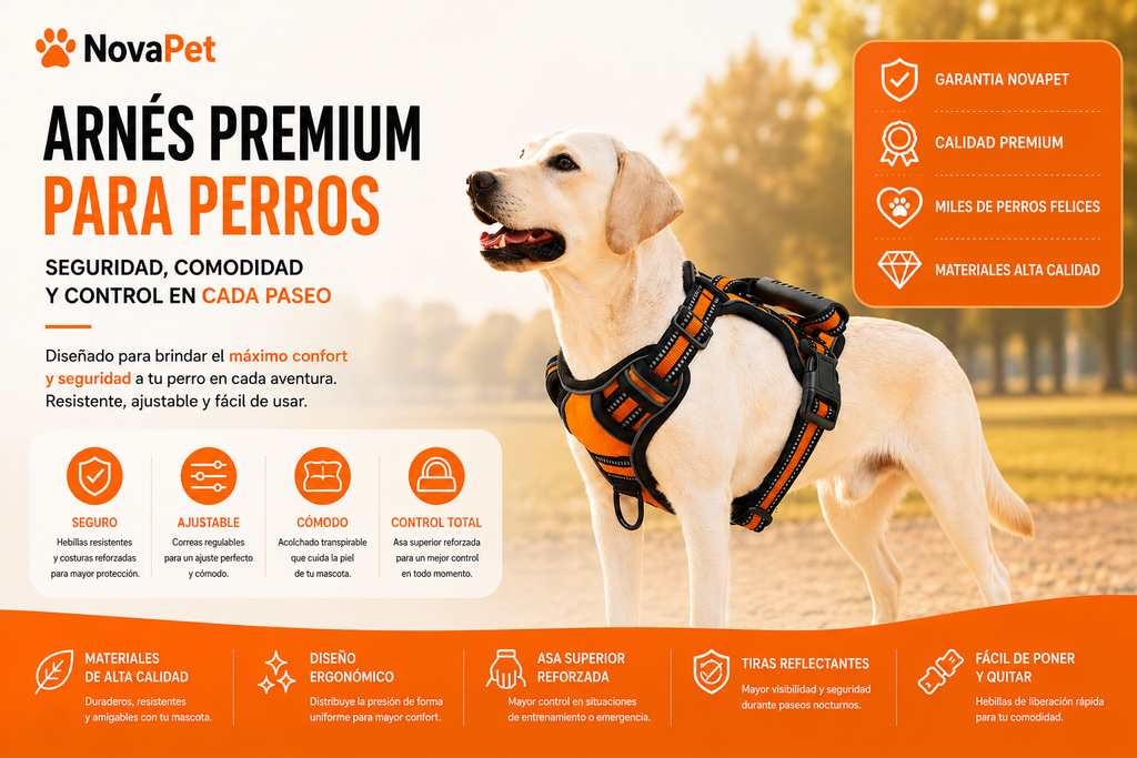 Arnés Premium Antitirones