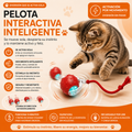 Pelota Interactiva Inteligente para Gatos